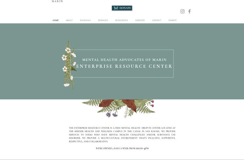 Mental Health Advocates of Marin website
